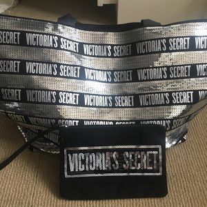 Victoria Secret Tote and Wristlet